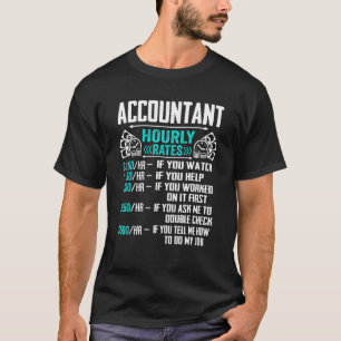 Buchhalterin Stundensätze Buchhalterin T-Shirt