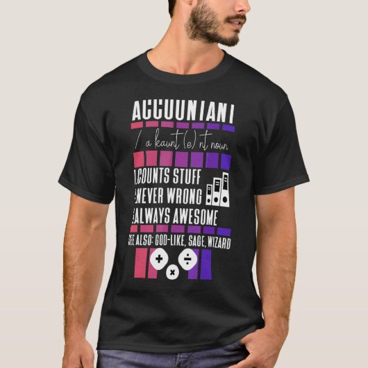 Buchhalterinnen Cooler Buchhalter 156 T-Shirt (Vorderseite)