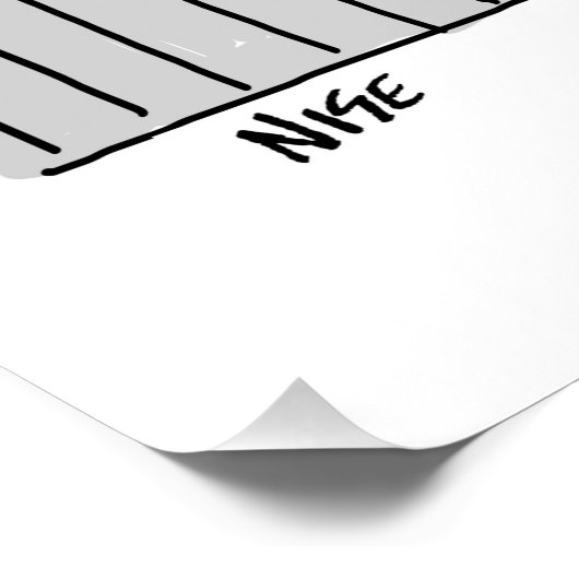 Buchhalterkunde mit riesiger Piggy Bank Poster (Ecke)