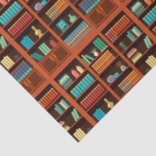 Buchhaltiges, Inspiriert Zwirnpapier für Buchliebh Seidenpapier (Detail)