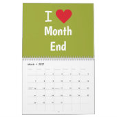 Buchhaltung ist mein Leben | SPASS | Rechnungsstel Kalender (Mär 2027)