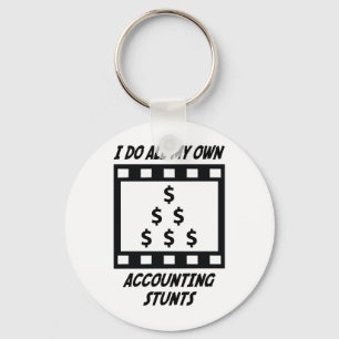 Buchhaltungs-Bremsungen Schlüsselanhänger