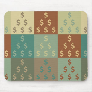 Buchhaltungs-Pop-Kunst Mousepad
