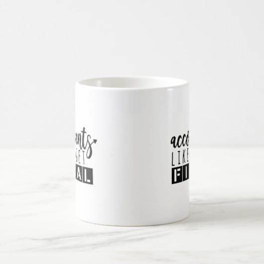 Buchhaltungs-Spaß - Buchhalter mögen steuerlich Kaffeetasse (Mittel)