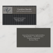 Buchhaltungs-Visitenkarte Visitenkarte (Vorne/Hinten)