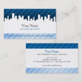 Buchhaltungs-Visitenkarten Visitenkarte (Vorne/Hinten)