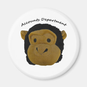 Buchhaltungsabteilung. Lustige Geschenke für Arbei Magnet