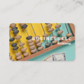 Buchhaltungsbuchhalter Visitenkarte (Vorderseite)