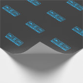 Buchhaltungsleben Geschenkpapier (Ecke)