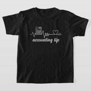 Buchhaltungsleben - Herzschlag eines wahren Buchha T-Shirt