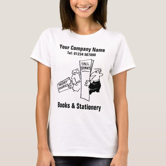 Buchhändler & Schreibwarenhändler Bücher und Schre T-Shirt (Vorderseite)