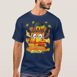 Buchhandlung Book Lover Reader Funny Turkey Thanks T-Shirt