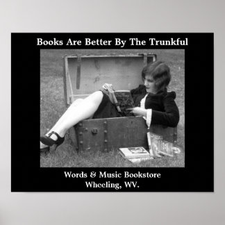 Buchhandlung in Westjordanland Poster