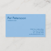 Buchhandlung Visitenkarte (Rückseite)