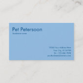 Buchhandlung Visitenkarte (Rückseite)