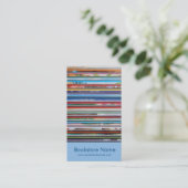 Buchhandlung Visitenkarte (Stehend Vorderseite)