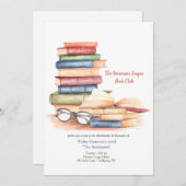 Buchhandlung zur Einladung zum Buchverein (Vorne/Hinten)