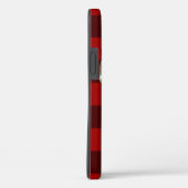 Buchhirsche auf Büffel kariert Case-Mate iPhone Hülle (Rückseite / Rechts)