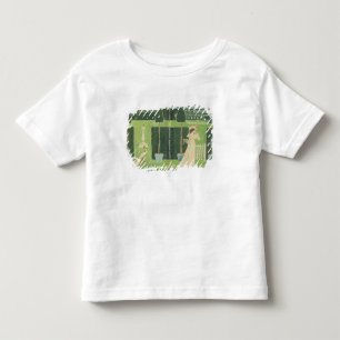 Buchhülleentwurf für 'eine Blumenphantasie in Kleinkind T-shirt