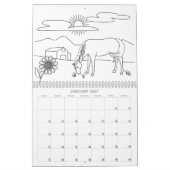 Buchkalender für Pferde 2024 Kalender (Jan 2027)