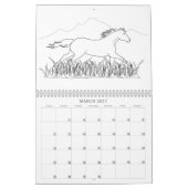 Buchkalender für Pferde 2024 Kalender (Mär 2027)