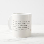 Buchkapitel Rote Rose Kaffeetasse (Vorderseite Links)