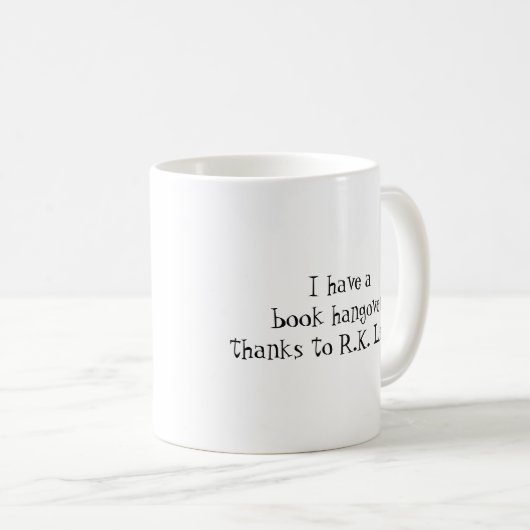 Buchkaterdank R.K. Lilley Kaffeetasse (VorderseiteRechts)