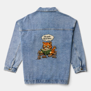 Buchkatze Jeansjacke