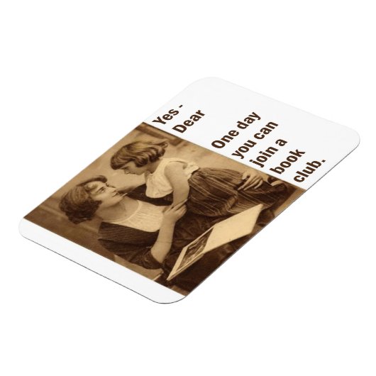 Buchklub, ja lieber magnet (Linke Seite)