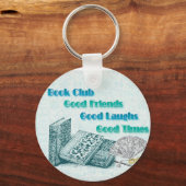 Buchklub Schlüsselanhänger (Vorderseite)