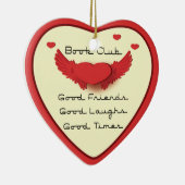 Buchklubherz Keramikornament (Rechts)