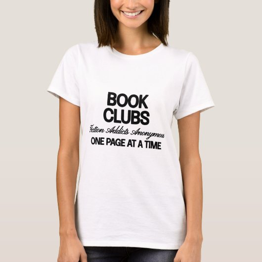 Buchklubs T-Shirt (Vorderseite)