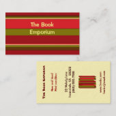 Buchladen Visitenkarte (Vorne/Hinten)