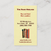 Buchladen Visitenkarte (Rückseite)