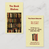 Buchladen Visitenkarte (Vorne/Hinten)