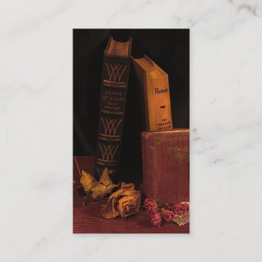 Buchladen Visitenkarte (Vorderseite)