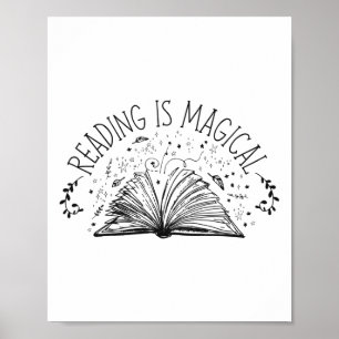 Buchlesung ist zauberhaft poster
