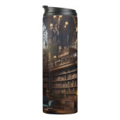 Buchliebhaber Bibliothek Thermal Tumbler Thermosbecher (Nach rechts gedreht)