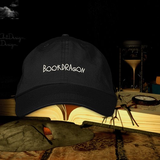 Buchliebhaber 'Bookdragon' bestickte Twill Cap Bestickte Baseballkappe