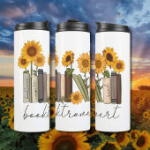 Buchliebhaber Booktrovertierte Thermal Tumbler Thermosbecher