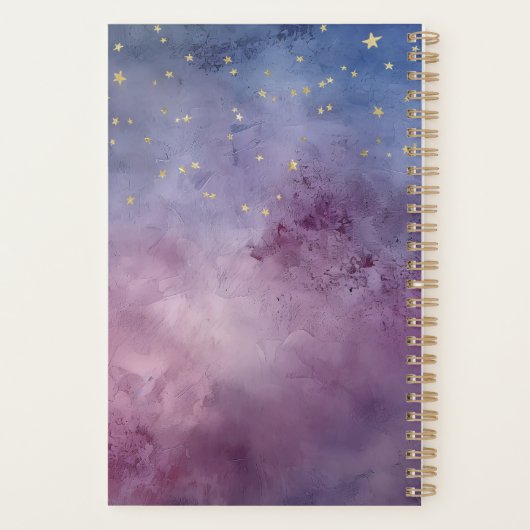 Buchliebhaber Buchstapel Planer (Rückseite)