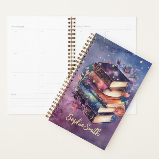 Buchliebhaber Buchstapel Planer (Anzeige)