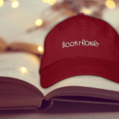 Buchliebhaber Buchtrovert bestickte Twill Cap Bestickte Baseballkappe