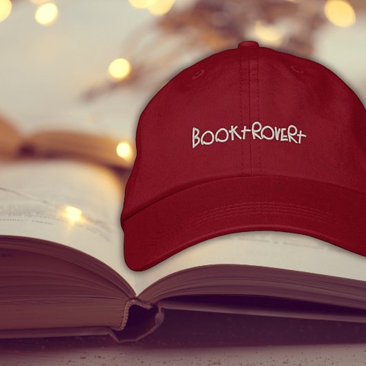 Buchliebhaber Buchtrovert bestickte Twill Cap Bestickte Baseballkappe