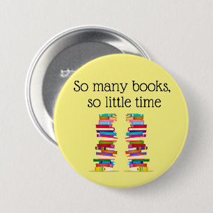 Buchliebhaber-Button Button