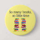 Buchliebhaber-Button Button (Vorderseite)