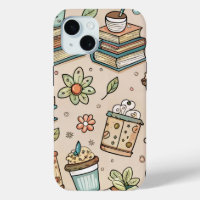 Buchliebhaber-Coffee-iPhone-Hülle – Cozy Reader-Äs