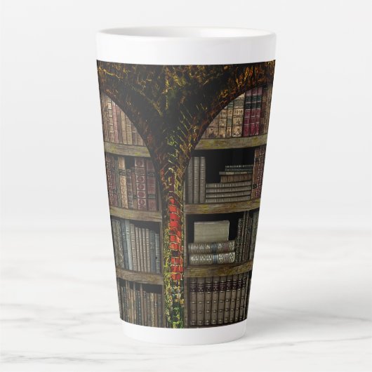 Buchliebhaber der Alten Buchbibliothek Milchtasse (Vorderseite)
