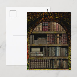 Buchliebhaber der Alten Buchbibliothek Postkarte