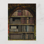 Buchliebhaber der Alten Buchbibliothek Postkarte (Vorderseite)